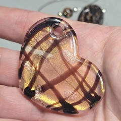 Glass Pendants Earrings Lot Fused Art Re-seller Keep Some Give Some Sell Some