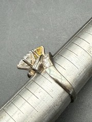 Estate Vintage Fashion Ring | Sterling Silver – Size 8
