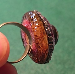 glass eye ring
