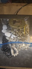 Costume Jewelry Lot Necklaces, Choker, Earrings 1 Lb + Item # 1243