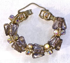 JULIANA D&E LAVENDER PENTAGON Bracelet w/ Borealis Pittman Book Piece Pg 221