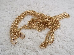 Goldtone Chain Necklace (A25)