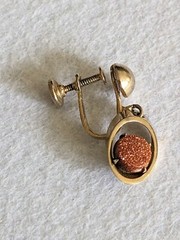 Vintage Gold Stone Jewelry Ring Is 925 All Else Gold Plate Brooch Bracelet & ER