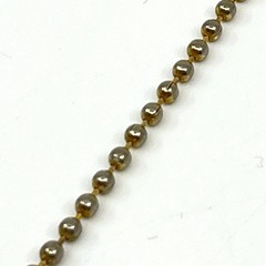 Vintage Y2K Multi-Color Rhinestone Boy & Girl Charm Ball Chain Necklace Classic