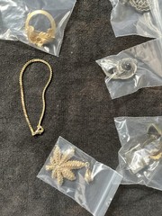 Vintage Earrings /Necklace Lot Mixed Costume Jewelry 1lb 5oz