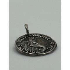 Vintage Weeki Wachee Springs FL Florida Sterling Silver Souvenir Charm