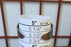 Vtg WWII Era Sterling Navy Pilot Trench Art Sweetheart Bracelet Stainless Sz 5.5