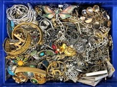 3 Pound Unsorted Huge Lot VTG Jewelry Vintage New Junk + Wear Resell Tangled In