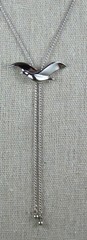 Vintage 1984 Avon Sea Gull Lariat Slide Necklace