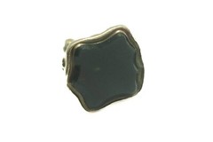 TINY ANTIQUE ENGLISH 15K GOLD BLOODSTONE MONOGRAM SEAL FOB / CHARM C1830