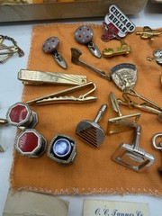 Large Vintage Men’s Jewelry & Accessories Lot