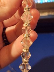 Sterling Silver White Stone Dangle Earrings