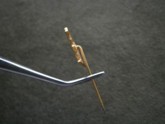 Kangaroo Australia Vintage Goldtone Stick Pin Lapel Pin 1.0g