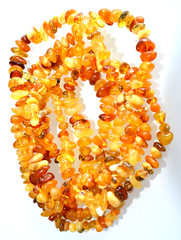 ✅135 cm=46gr RUSSIAN SOVIET BALTIC AMBER BEAD NECKLACE 琥珀 BRACELET STONE PENDANT