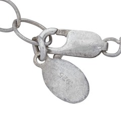Deb Guyot Sterling Silver 925 Herkimer Quartz Crystal Bar Necklace | 16″-18″