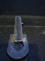 Sterling Silver Princess Cut Diamond Solitaire Ring 1ct Tested Stone