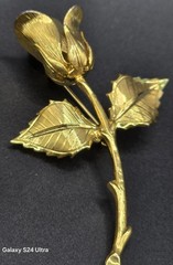 Vintage Costume Jewelry Brooch Lot 18pc Black Butterfly Neptune Sea Dragon Rose