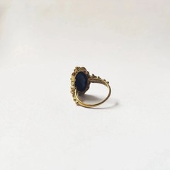 Art Deco Style 925 Silver Victorian handmade Black onyx Anniversary Wedding Ring