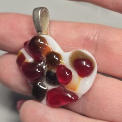 Glass Pendants Earrings Lot Fused Art Re-seller Keep Some Give Some Sell Some