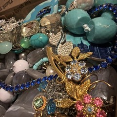 Vintage to Now Jewelry Lot, All Wearable Untested. No Junk. Box D9