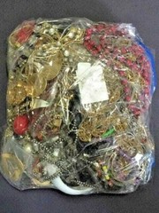 1 Lb Pound Lot Jewelry DIY Junk Harvest Art Single Earring Brooch Necklace