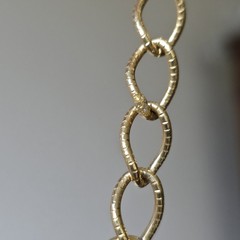 Vintage AVON Necklace Etruscan style Essential Treasures Gold Tone Choker Read
