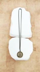 Antique 1910 Australian 925 Sterling Silver One Shilling Coin Necklace