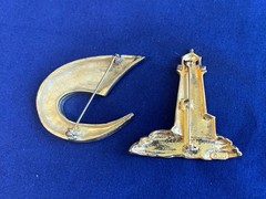 Vtg Brooch Lot Jeff Lieb Premier Designs Gerrys Jonette Jewelry Scatter Pins