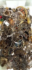 Jewelry Lot Good Wear Resell Brooch Art Estate Vintage Modern 5 Pc NO Junk – BUY