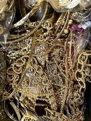 Estate 1 Lb+ Mixed Jewelry Lot Vintage-Modern DIY JUNK CRAFT REPAIR Unsorted