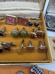 Large Vintage Men’s Jewelry & Accessories Lot