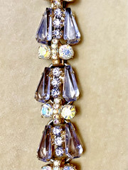 JULIANA D&E LAVENDER PENTAGON Bracelet w/ Borealis Pittman Book Piece Pg 221