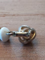 Vintage Lot Of 16pr. Earrings Marvella,Jaycraft,Kramer,Japan,Hong Kong,Germany