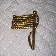 Vintage Set Of Five United States Brooch And Pins One With Rhinestones