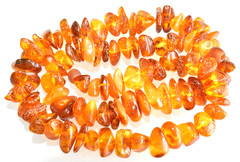 43gr RUSSIAN SOVIET BALTIC AMBER BEAD NECKLACE 琥珀 BRACELET STONE PENDANT EARRING