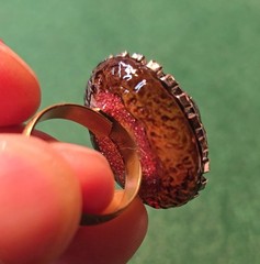 glass eye ring