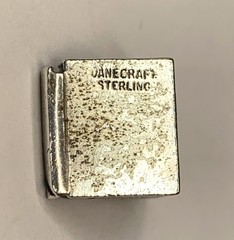 Vintage Danecraft Sterling Silver Cash Register Charm