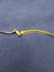 Vintage Chain Necklace Gold Toned