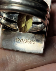 Vintage Nicky Butler Lemon Quartz RAJ Limited Addition Retired Ring Size 8