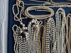 59 VINTAGE PEARL JEWELRY NECKLACES LUMINESS JAPAN AKOYA RMN MARVELLA SOME REAL