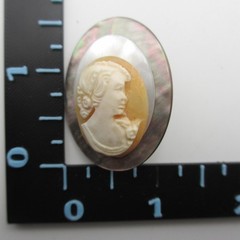 Vintage And Modern Cameo Brooch Lot Of 6