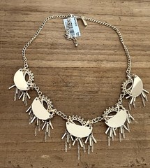 Vintage M. Haskell for INC earrings BN plus other necklace Runway Statement