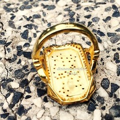 2.30ctw Genuine Old Mine Rose Cut Diamond Enamel Victorian Silver Ring Jewelry