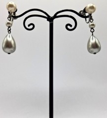 Vintage Earrings Lot 5 Pairs Clip/Screw Back Napier, Vendôme Pat.