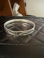 James Avery Rare Retired Dolphin Sterling Silver Bagle