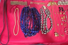 Jewelry Lot, Signed Pieces Trifari, Monet,j. Crew.