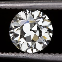 1.68ct GIA CERTIFIED J SI2 OLD EUROPEAN CUT DIAMOND VINTAGE LOOSE NATURAL ESTATE