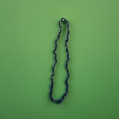STERLING SILVER LAPIS NECKLACE LAPIS PENDANT & CHAIN 16” PLUS GIFT