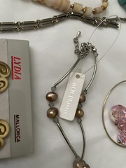 Vintage Jewelry Lot with Various Styles Necklaces/ Earrings/bracelets/ Others