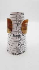 Vintage marble look acrylic resin cuff bracelet